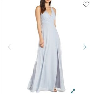 Jenny Yoo bridesmaid dress, Bryce, Serenity Blue